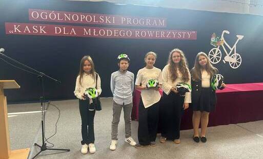Kaski dla młodych rowerzystów!